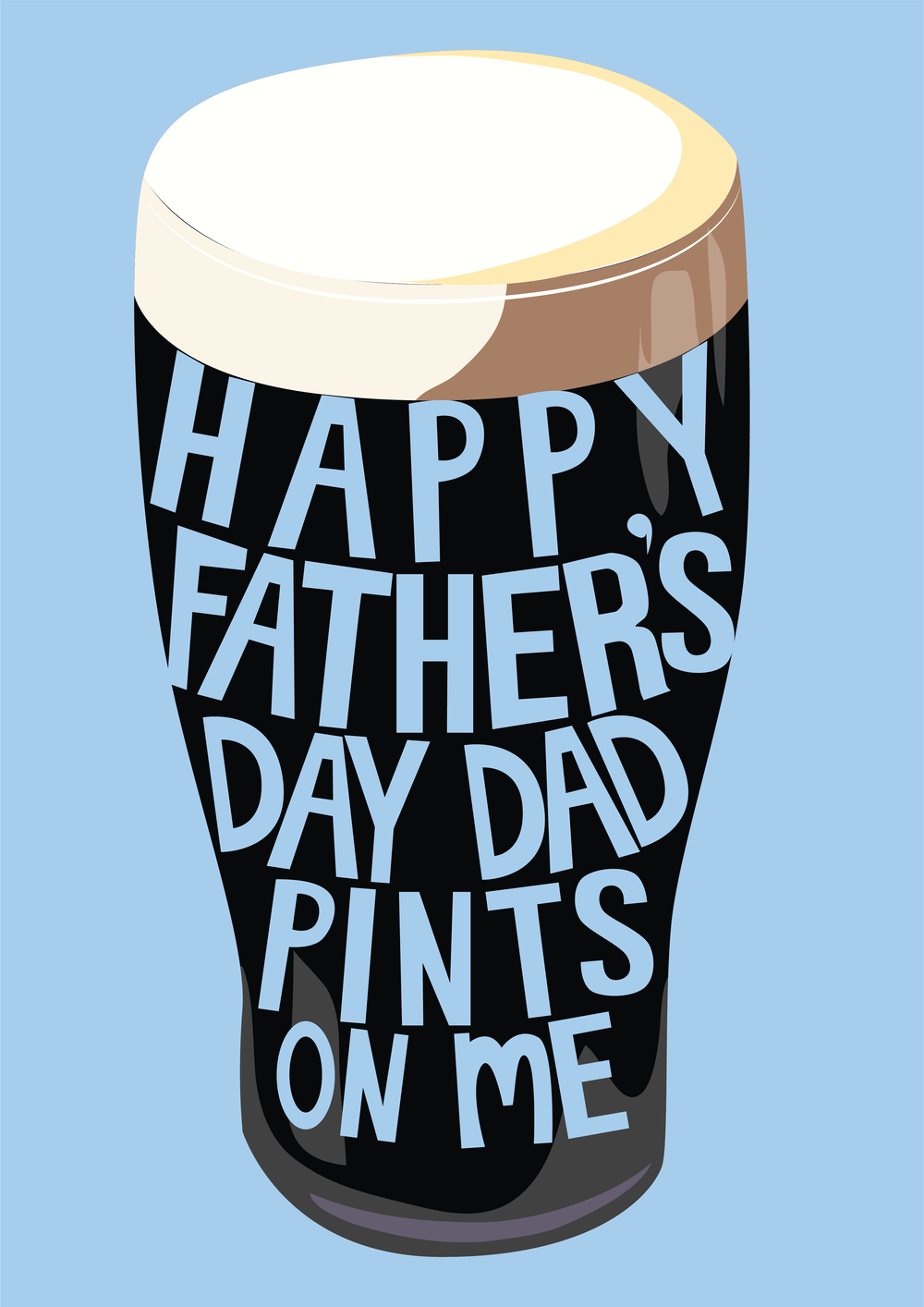 Pints on Me! Card - The Celtic Gift Store - 