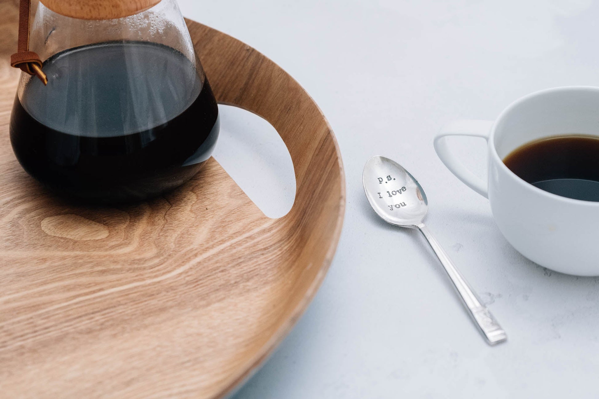 'p.s i love you' Teaspoon - The Celtic Gift Store - 