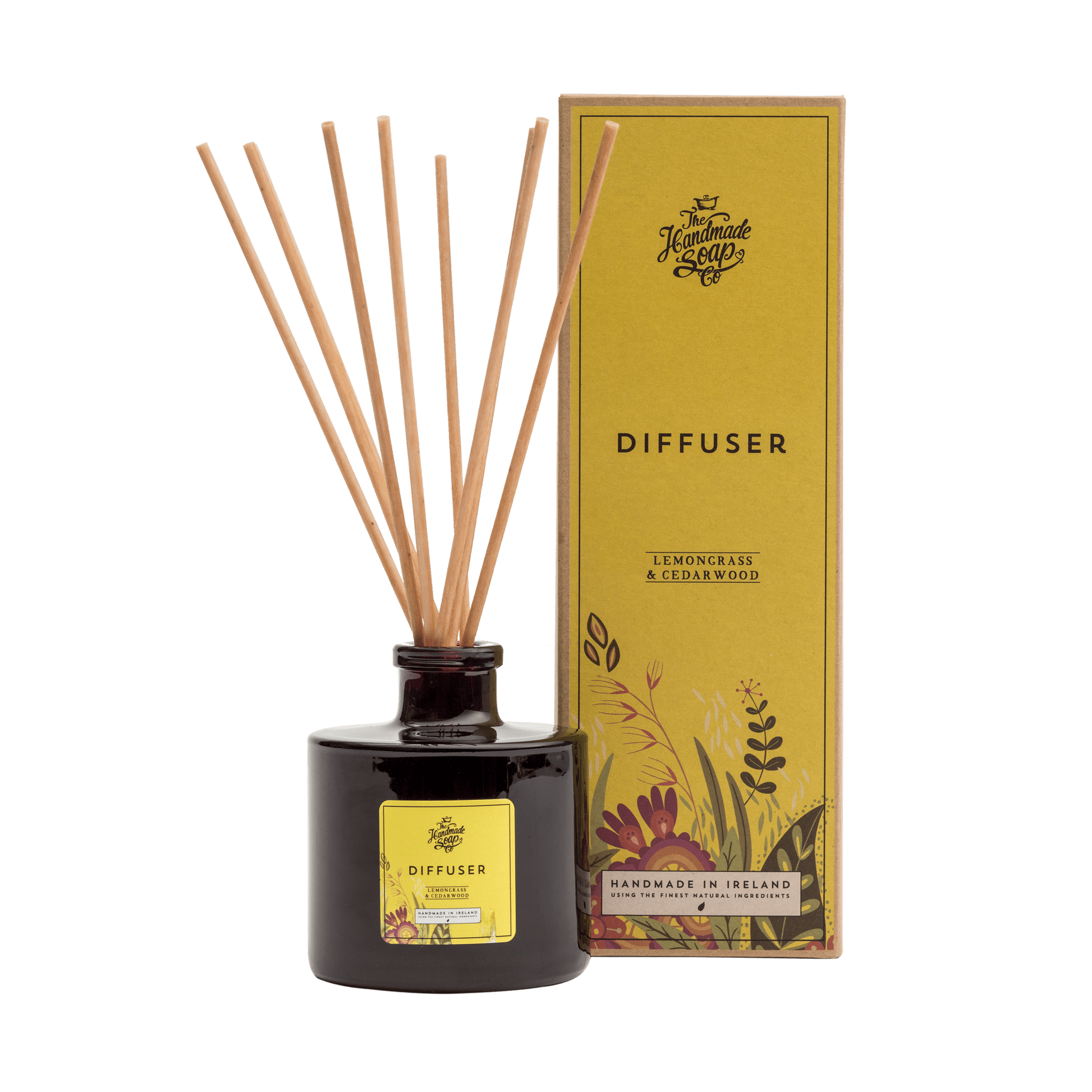 Reed Diffuser - Lemongrass & Cedarwood - The Celtic Gift Store - Beauty and Wellness