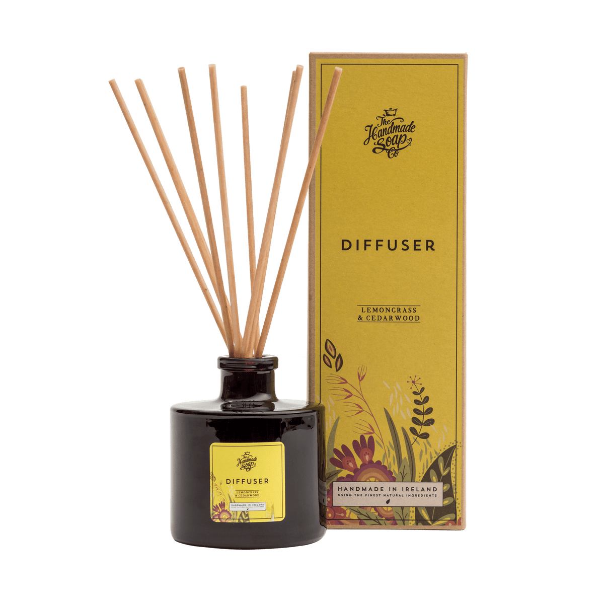 Reed Diffuser - Lemongrass & Cedarwood - The Celtic Gift Store - Beauty and Wellness