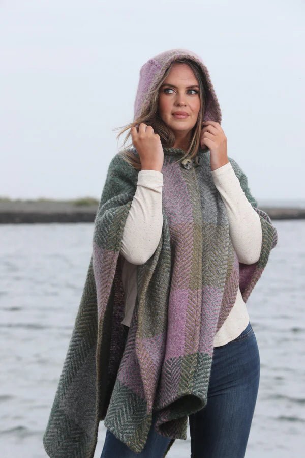 Sarah Cape - Loden - The Celtic Gift Store - Clothing Accessories