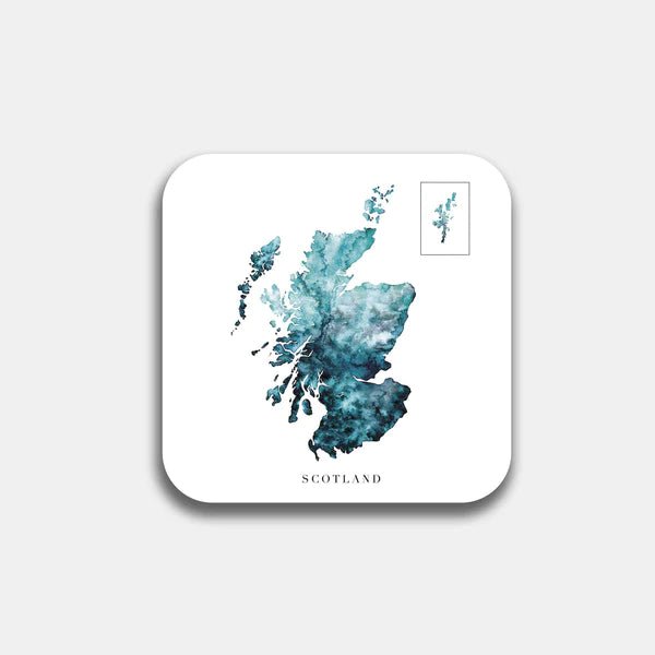 Scotland Watercolor Coaster - The Celtic Gift Store - Home & Garden