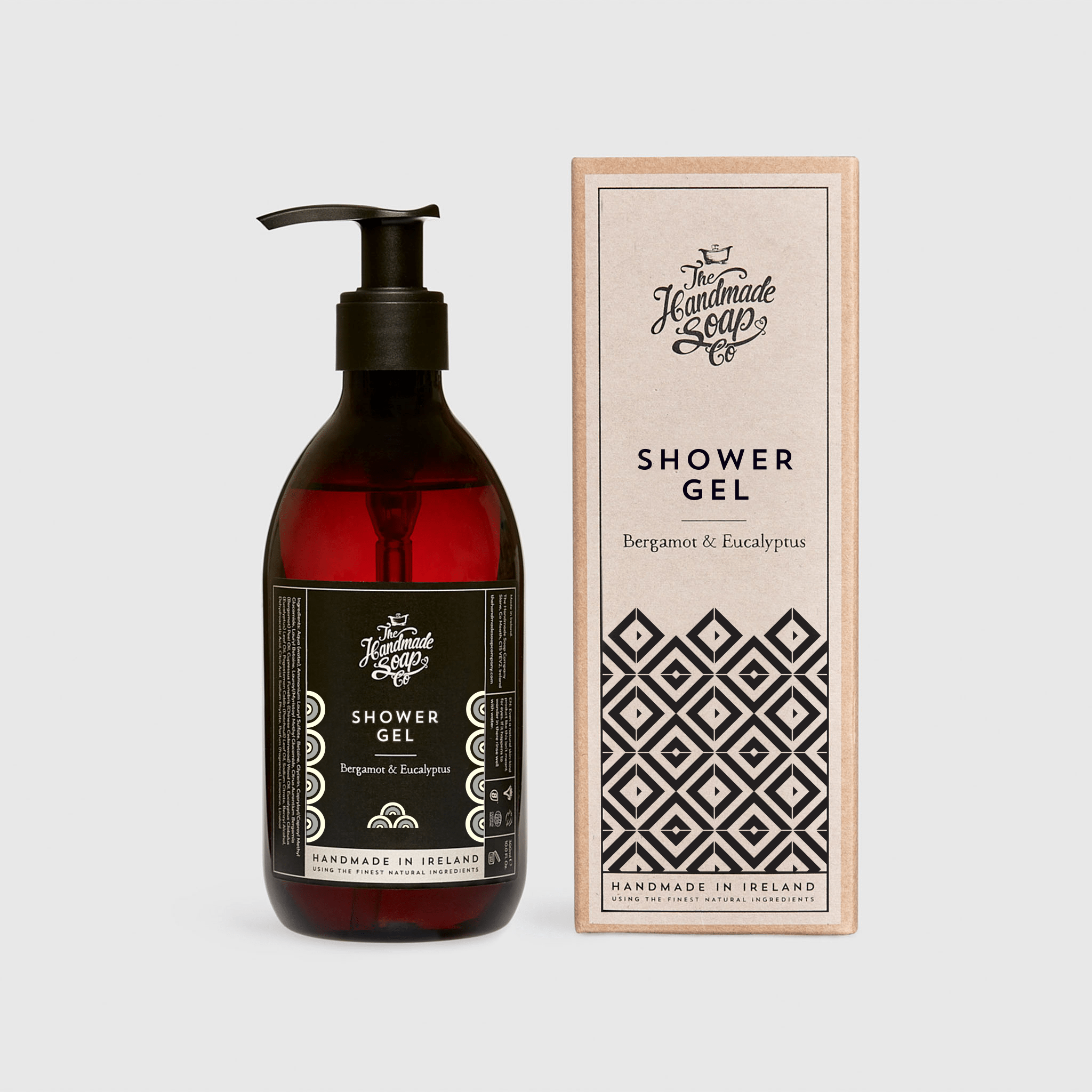 Shower Gel - Bergamot & Eucalyptus - The Celtic Gift Store - Beauty and Wellness