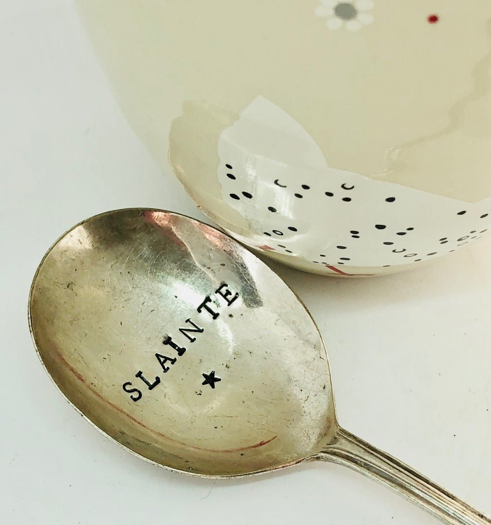 'Slainte' Teaspoon - The Celtic Gift Store - 