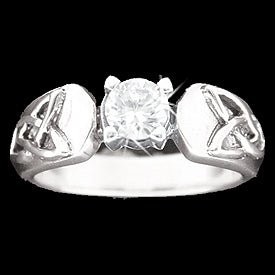 Stainless Steel Trinity Ring - The Celtic Gift Store - 