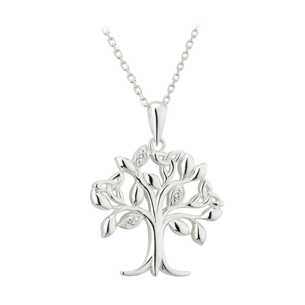 Sterling Silver Celtic Tree of Life Necklace - The Celtic Gift Store - Necklaces