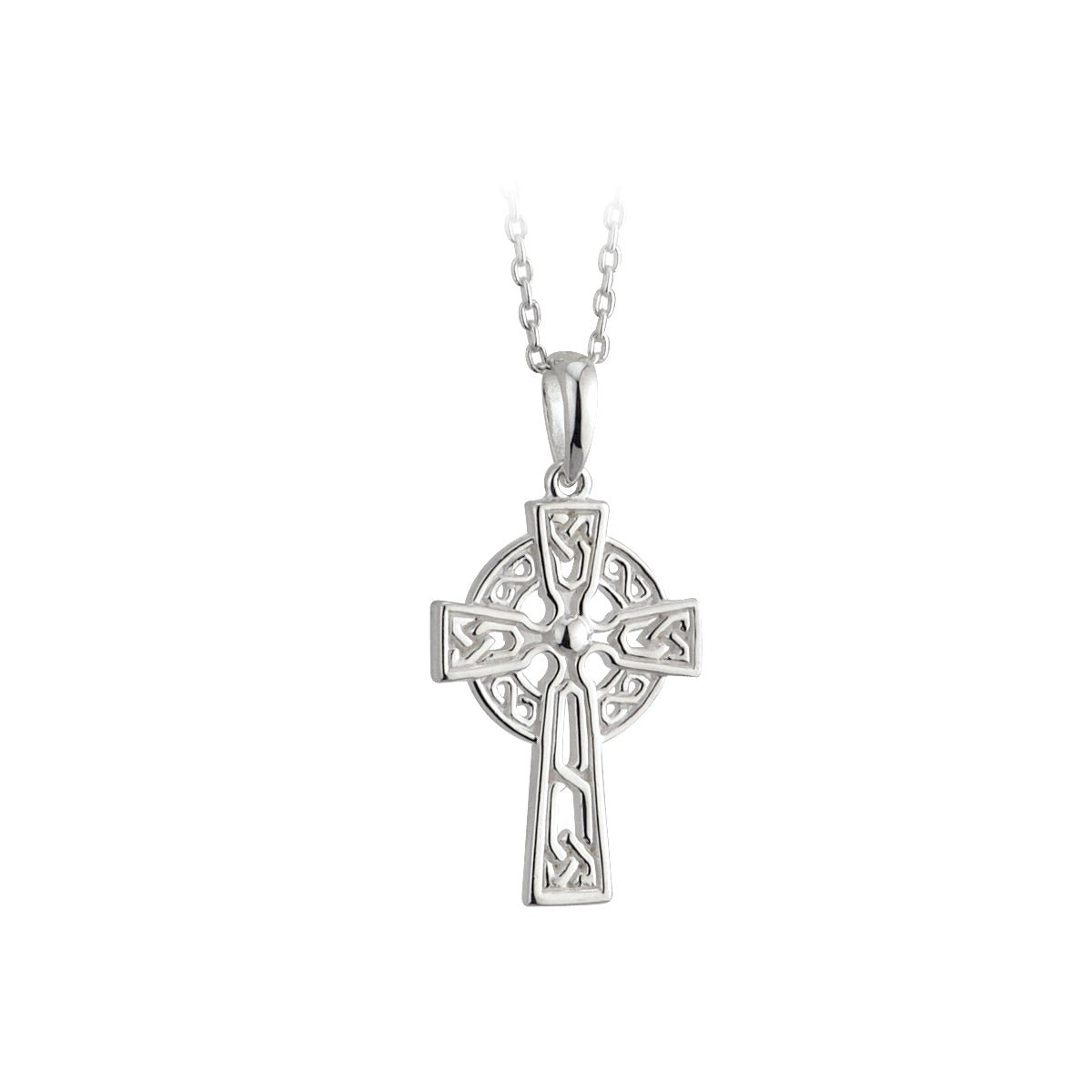 Sterling Silver Filigree Celtic Cross - The Celtic Gift Store - Necklaces