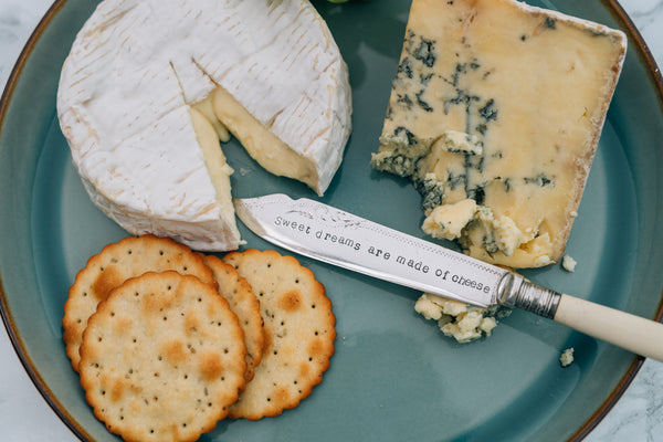 'Sweet dreams are made of cheese' Cheese Knife