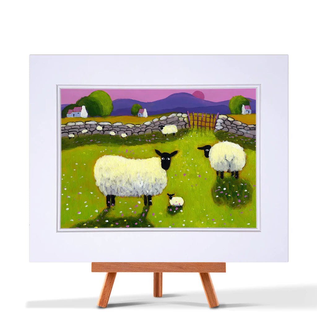 Thomas Joseph "Congrat - ewe - lations" Print - The Celtic Gift Store - 