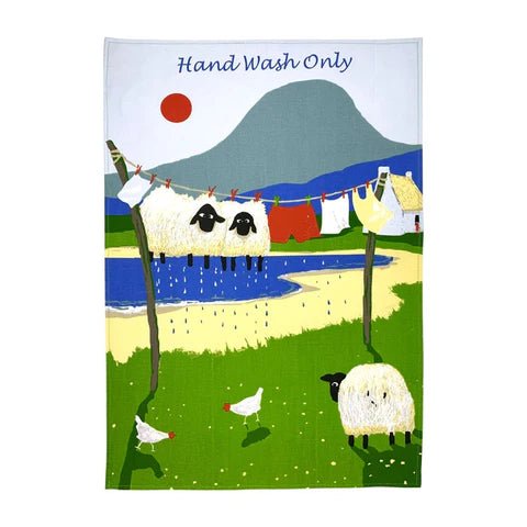 Thomas Joseph Hand Wash Only Tea Towel - The Celtic Gift Store - 