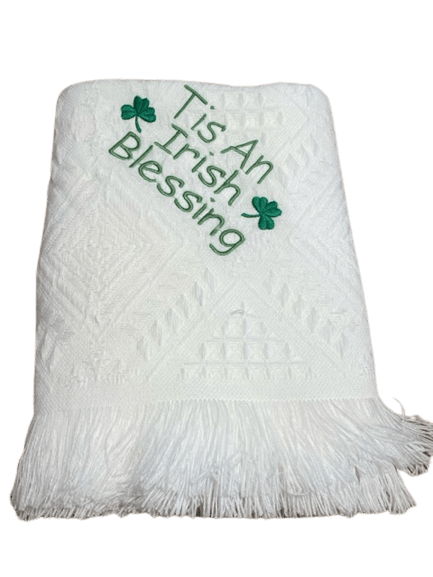 Tis an Irish Blessing Blanket - The Celtic Gift Store - 