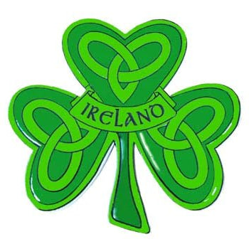 Trinity Knot Shamrock Magnet - The Celtic Gift Store - Decor