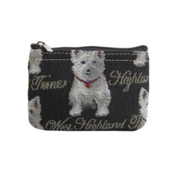 Tapestry Coin Purse - Westie