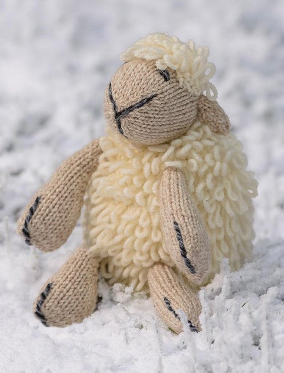 White and Oatmeal Sheep - The Celtic Gift Store - 