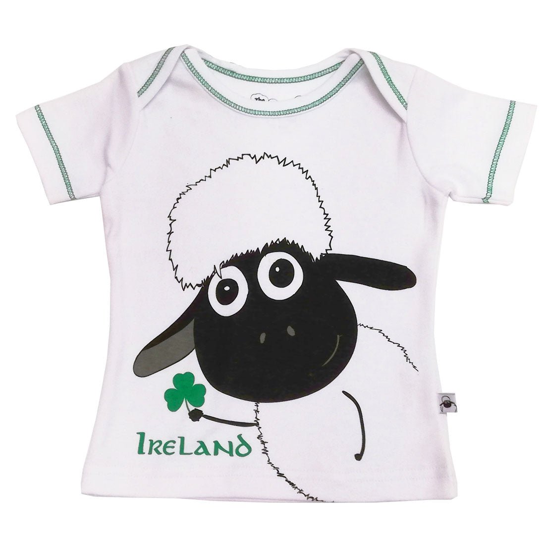 White Sheep Ireland Baby T-Shirt - The Celtic Gift Store - 