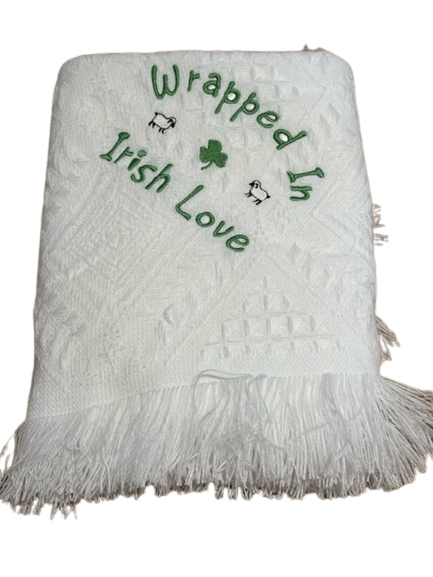 Wrapped In Irish Love Blanket - The Celtic Gift Store - 