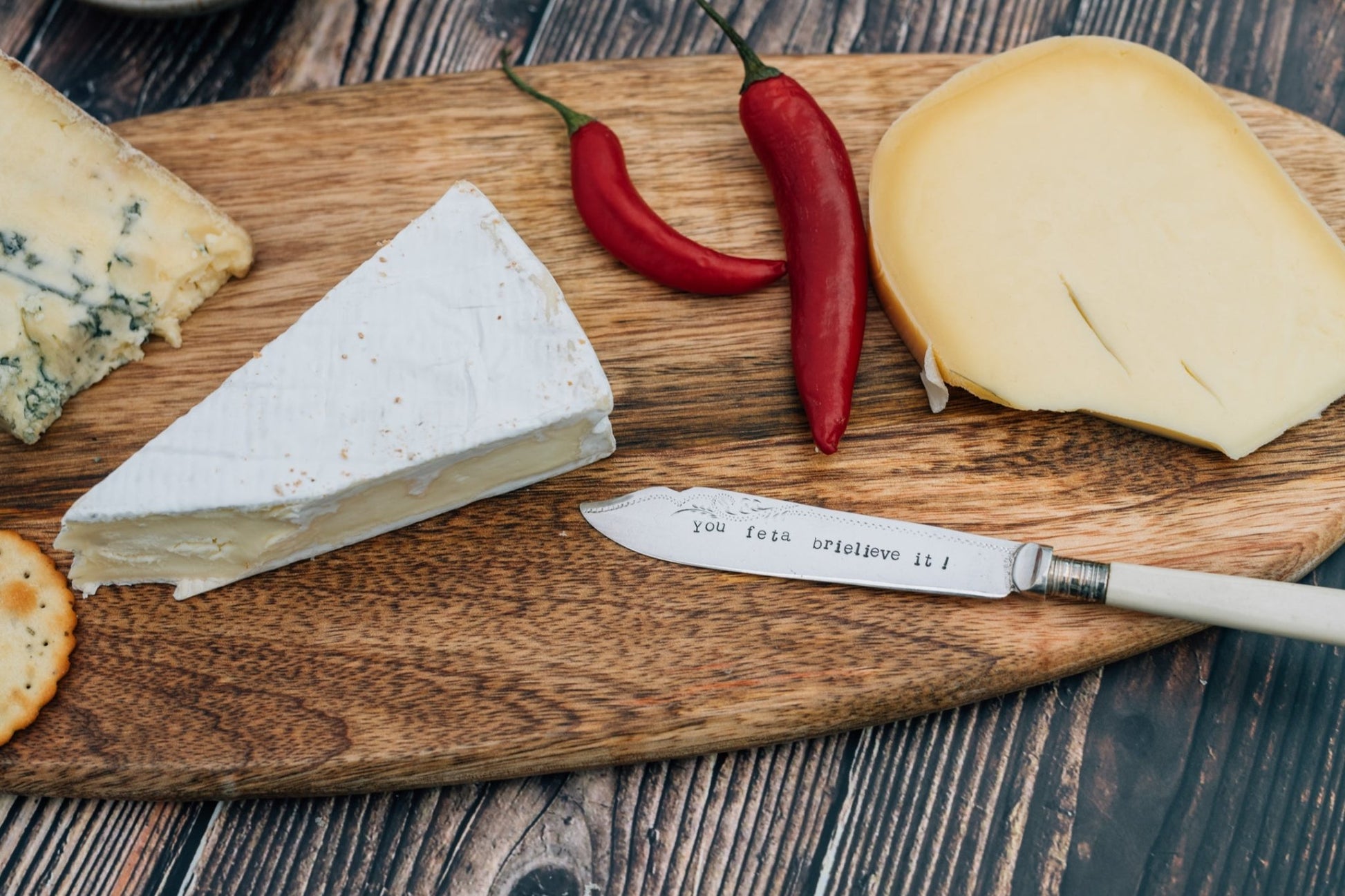 'You feta believe it!' Cheese Knife - The Celtic Gift Store - 